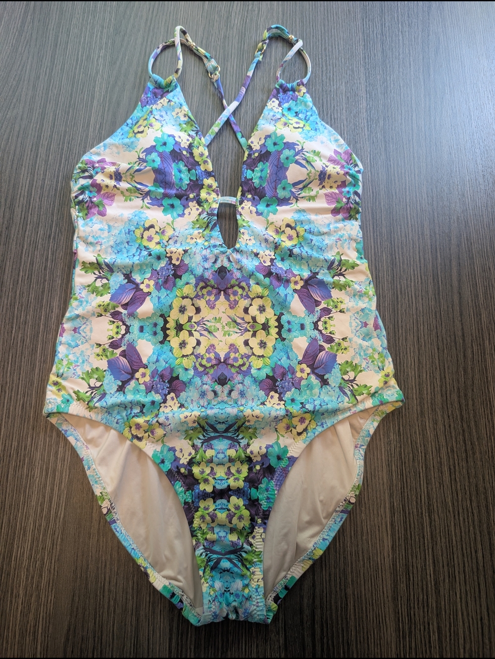 Nanette Lepore Floral Print Swimsuit